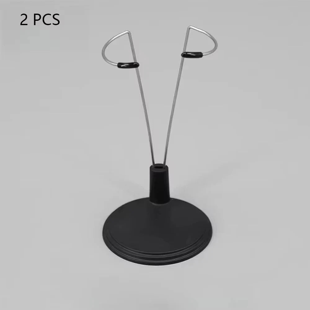 Mini Doll Accessories Standing Bracket For 10cm Labubu 4.0 Doll Stand On Table Desk Organizer Doll Display Accessories