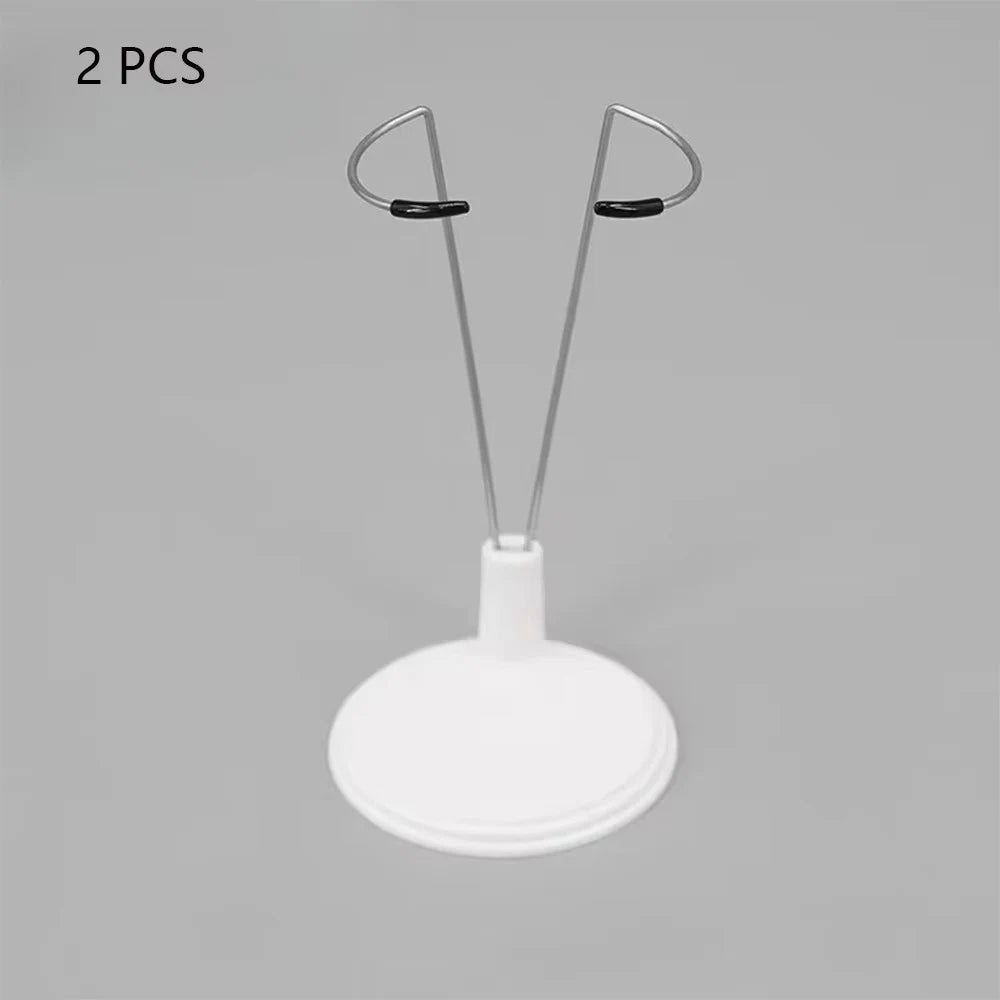 Mini Doll Accessories Standing Bracket For 10cm Labubu 4.0 Doll Stand On Table Desk Organizer Doll Display Accessories